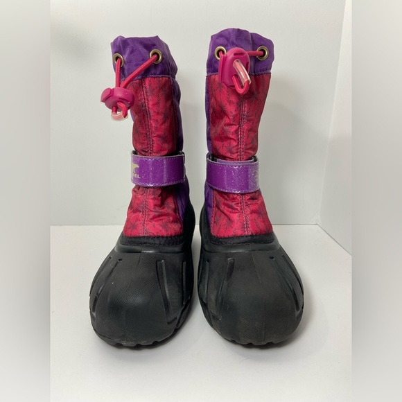 Sorel X Disney Flurry Frozen Anna Weather Resistant Boots Toddler Girl Size 12 - Picture 6 of 13